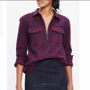 Madewell flannel shirt
